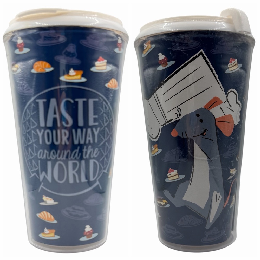 EPCOT Walt Disney World 2019 Food and Wine Festival tumbler NWT Remy